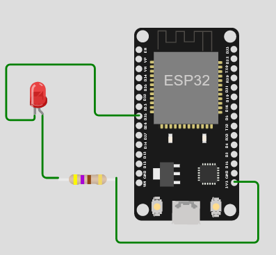 物联网开发笔记（7）- 使用Wokwi仿真ESP32开发板实现LED灯点亮、按钮使用