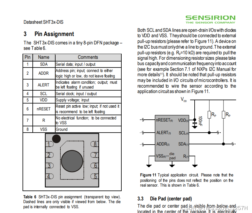 做一个物联网温湿度传感器（一）SHT30传感器介绍