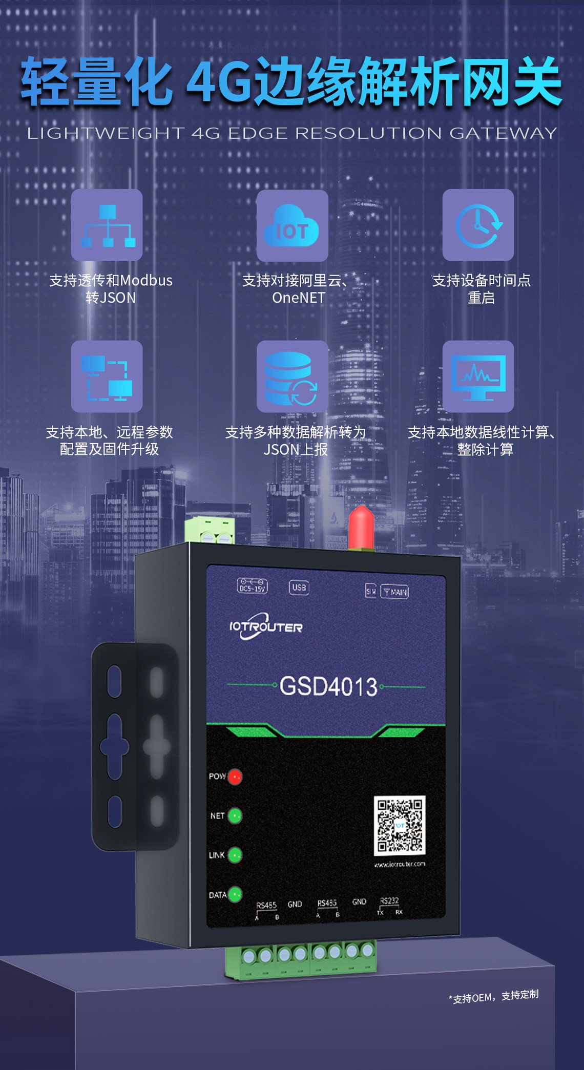 4G DTU(GSD4013)