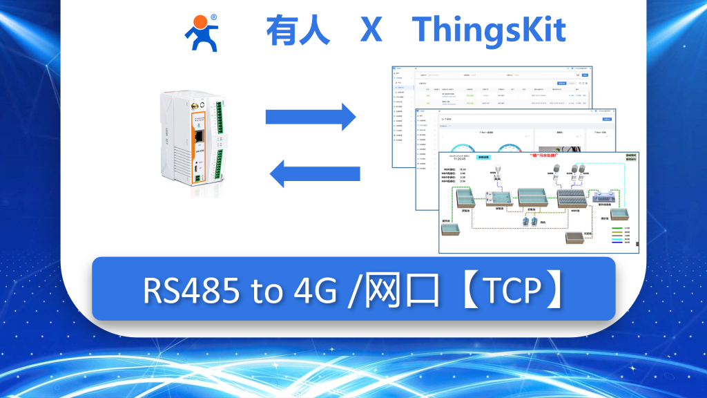 ThingsKit设备接入案例-有人USR-M100_TCP接入